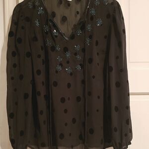 EUC ~ Petite Charter Club blouse ~ Petite Medium